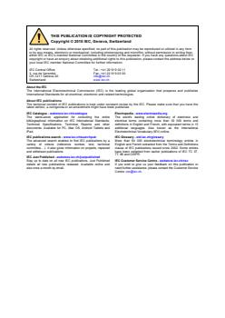 IEC TS 61245:2015 - Artificial pollution tests on high-voltage ceramic and glass insulators to be used on d.c. systems - Page 2 preview