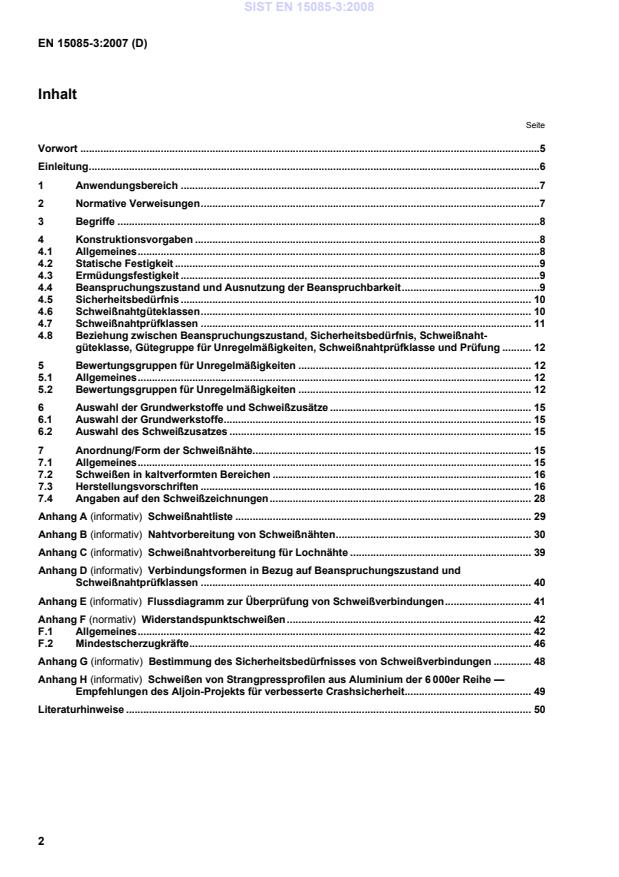 EN 15085-3:2007 EN 15085-3:2008 (de) - Page 4 preview