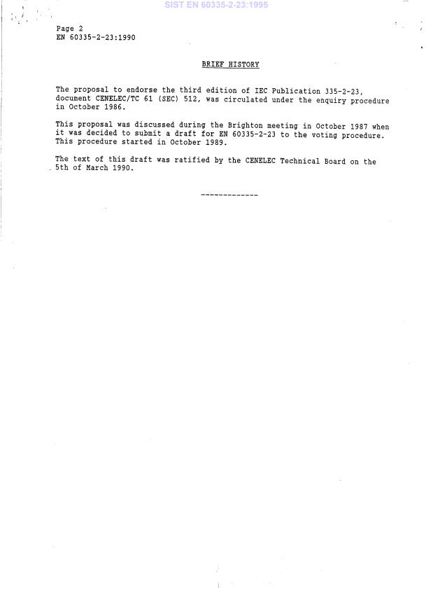 EN 60335-2-23:1990/A51:1992 EN 60335-2-23:1995 - Page 4 preview