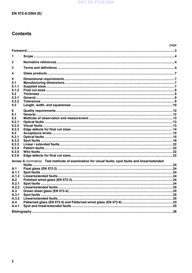 EN 572-8:2004 EN 572-8:2004 - Page 4 preview