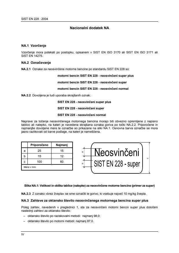 EN 228:2004 EN 228:2004 - Page 4 preview