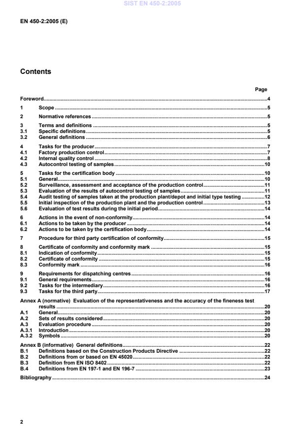 EN 450-2:2005 EN 450-2:2005 - Page 4 preview