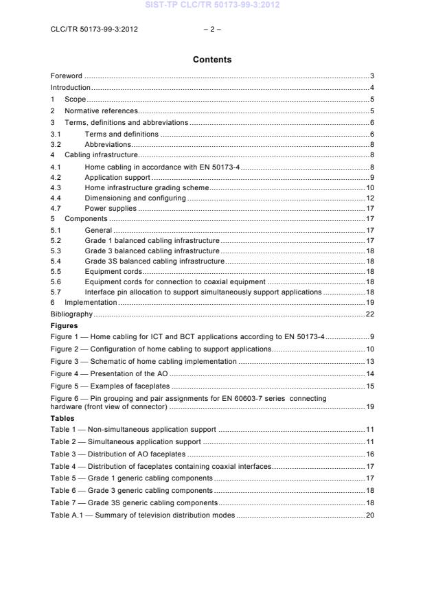 CLC/TR 50173-99-3:2012 TP CLC/TR 50173-99-3:2012 - Page 4 preview