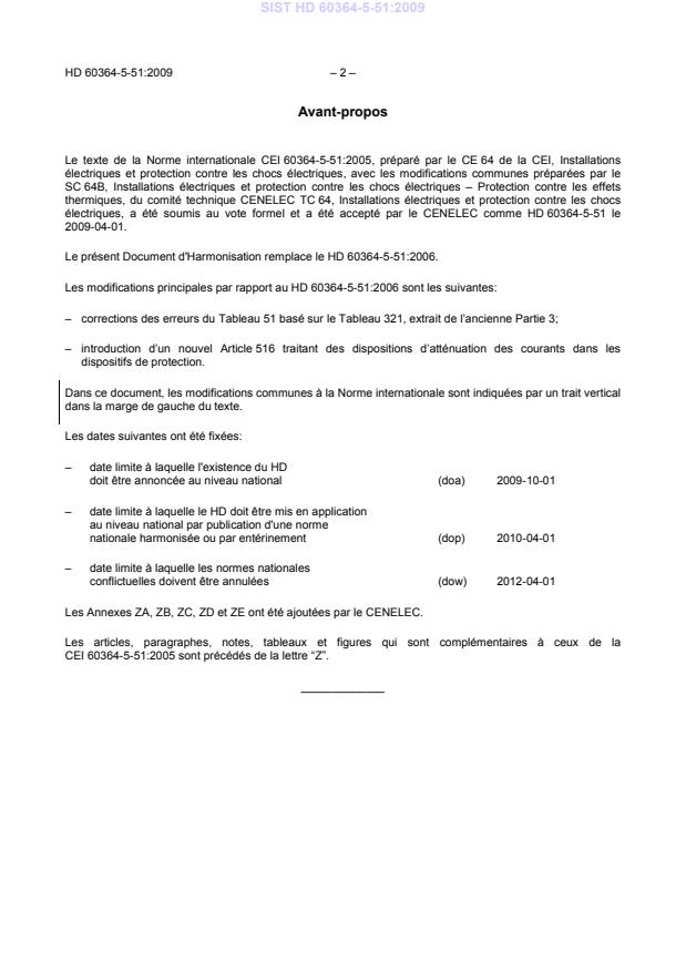 HD 60364-5-51:2009 HD 60364-5-51:2009 (FR) - Page 4 preview