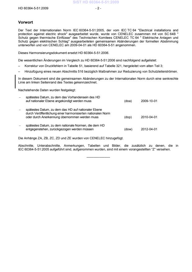 HD 60364-5-51:2009 HD 60364-5-51:2009 (DE) - Page 4 preview