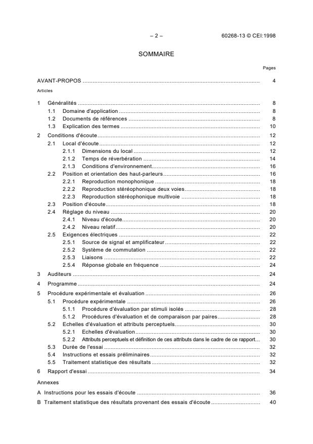IEC TR 60268-13:1998 IEC TR 60268-13:1998 - Sound system equipment - Part 13: Listening tests on loudspeakers
Released:3/11/1998 - Page 4 preview