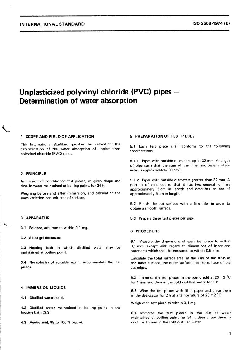 ISO 2508:1974 - Title missing - Legacy paper document
Released:1/1/1974