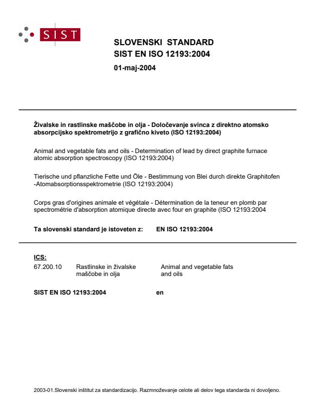 EN ISO 12193:2004