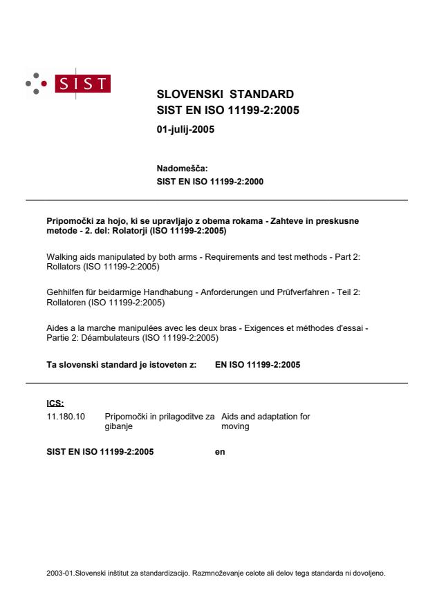 EN ISO 11199-2:2005