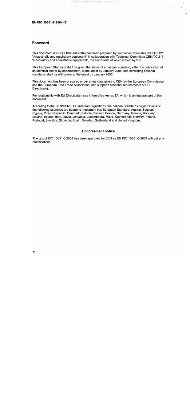 EN ISO 10651-6:2004 EN ISO 10651-6:2005 - Page 4 preview