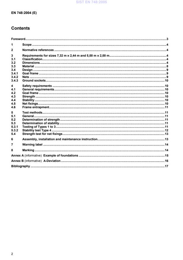 EN 748:2004 EN 748:2005 - Page 4 preview