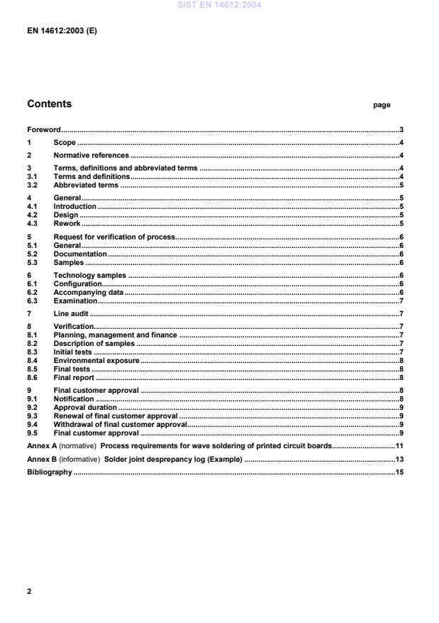 EN 14612:2003 EN 14612:2004 - Page 4 preview