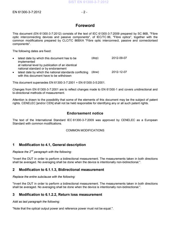 EN 61300-3-7:2012 EN 61300-3-7:2012 - Page 4 preview