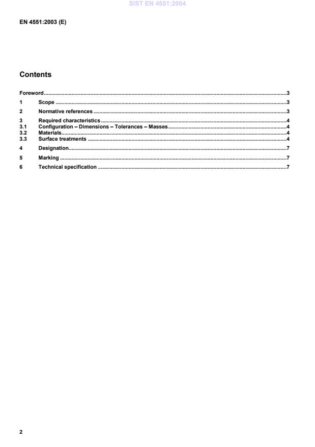 EN 4551:2003 EN 4551:2004 - Page 4 preview