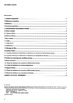 ISO 4548-3:1997 ISO 4548-3:1997 - Méthodes d'essai des filtres à huile de lubrification à passage intégral pour moteurs à combustion interne — Partie 3: Résistance aux pressions différentielles élevées et aux hautes températures
Released:9/18/1997 - Page 2 preview