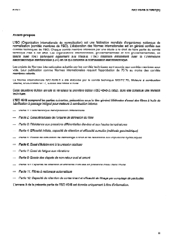 ISO 4548-3:1997 ISO 4548-3:1997 - Méthodes d'essai des filtres à huile de lubrification à passage intégral pour moteurs à combustion interne — Partie 3: Résistance aux pressions différentielles élevées et aux hautes températures
Released:9/18/1997 - Page 3 preview
