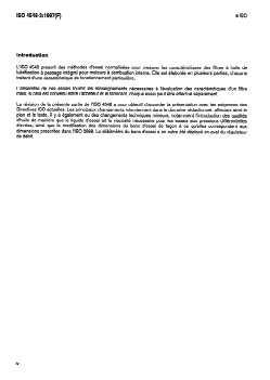 ISO 4548-3:1997 ISO 4548-3:1997 - Méthodes d'essai des filtres à huile de lubrification à passage intégral pour moteurs à combustion interne — Partie 3: Résistance aux pressions différentielles élevées et aux hautes températures
Released:9/18/1997 - Page 4 preview