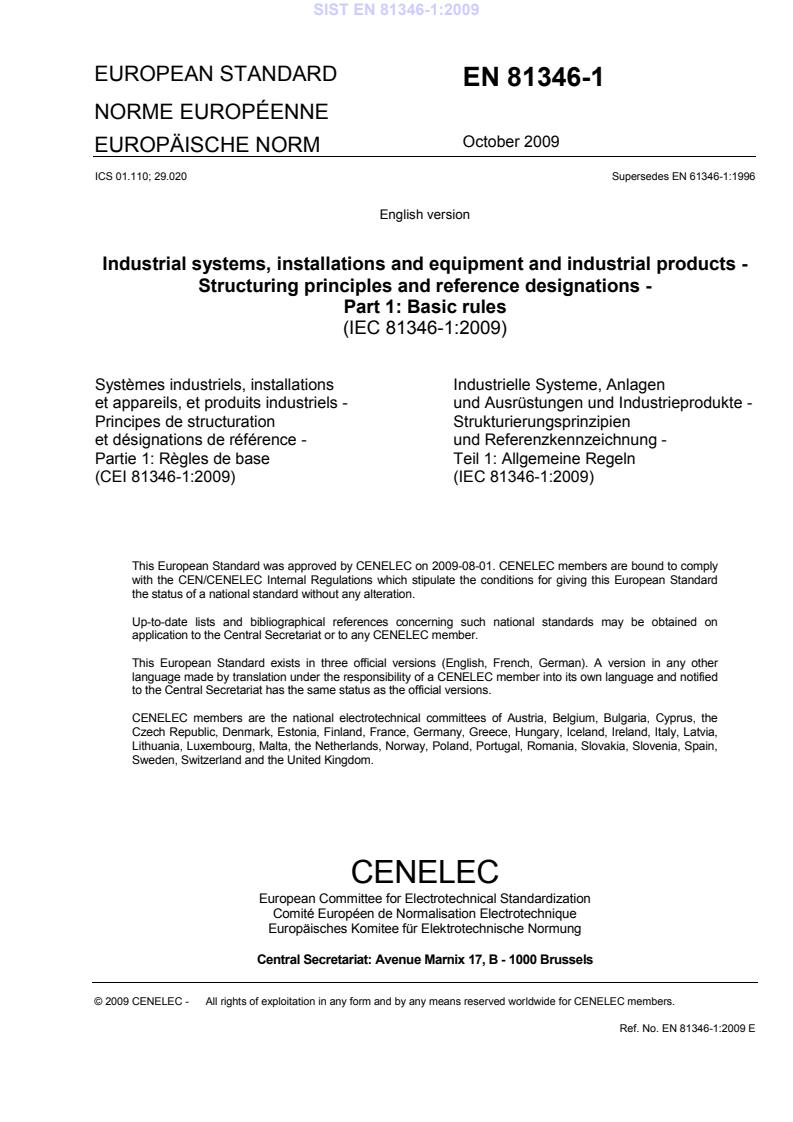 EN 81346-1:2009 - BARVE v standardu IEC!