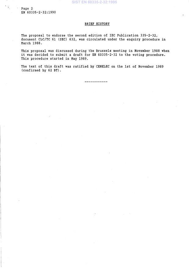 EN 60335-2-32:1990 EN 60335-2-32:1995 - Page 4 preview