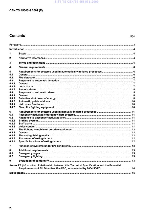 CEN/TS 45545-6:2009 TS CEN/TS 45545-6:2009 - Page 4 preview