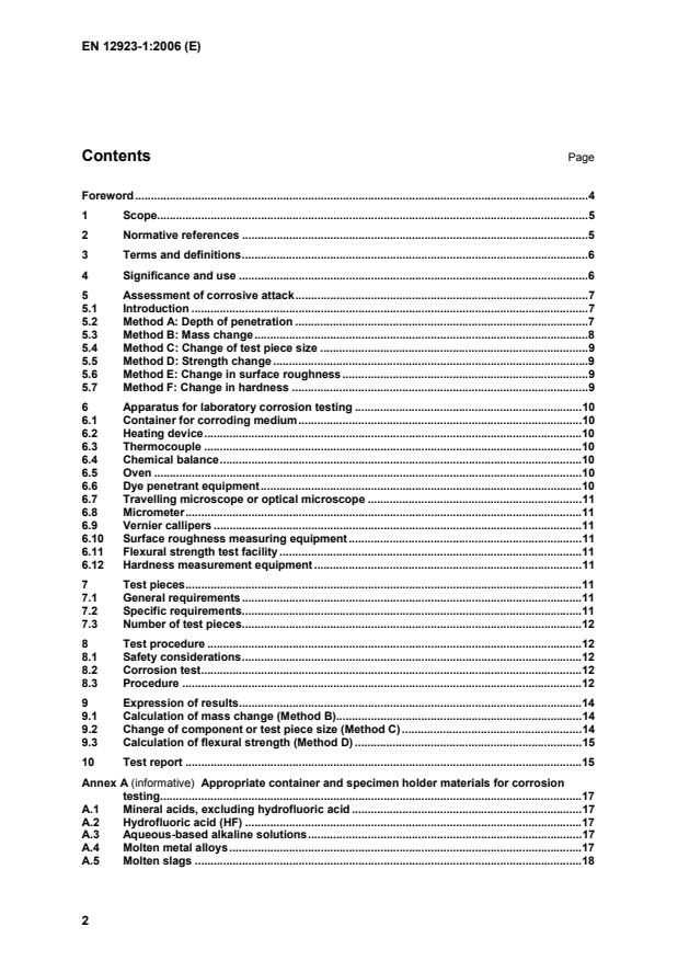 EN 12923-1:2006 EN 12923-1:2007 - Page 4 preview