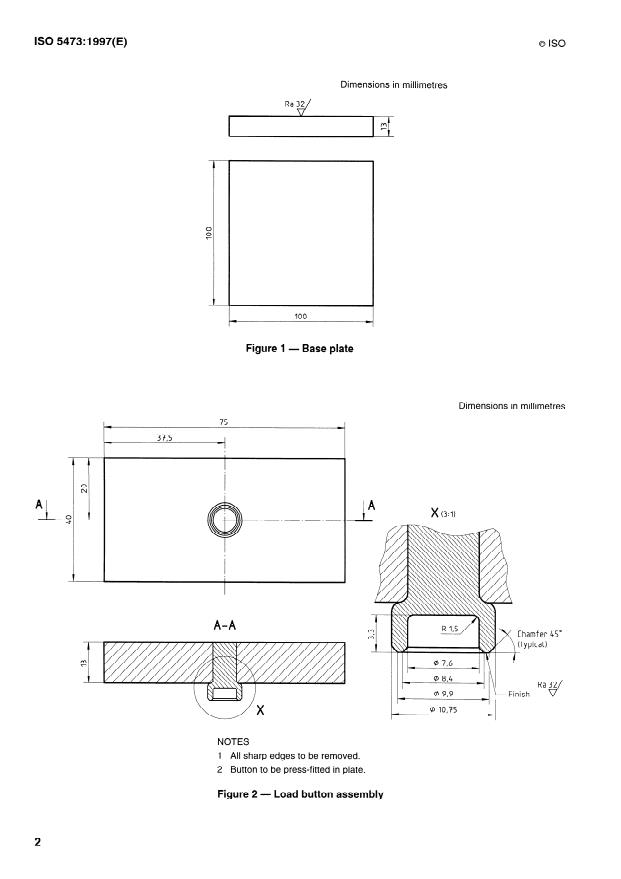 ISO 5473:1997 ISO 5473:1997 - Rubber- or plastics-coated fabrics -- Determination of crush resistance - Page 4 preview