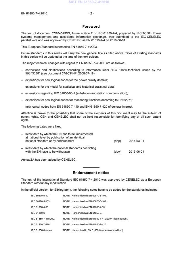 SIST EN 61850-7-4:2010 SIST EN 61850-7-4:2010 - Page 4 preview