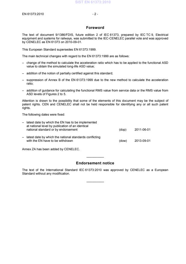 SIST EN 61373:2010 SIST EN 61373:2010 - BARVE - Page 4 preview