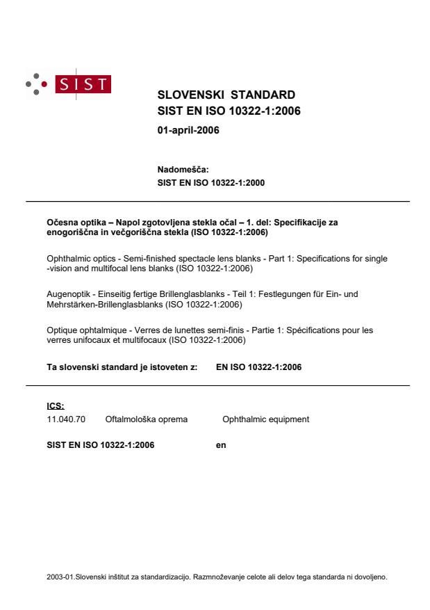 EN ISO 10322-1:2006
