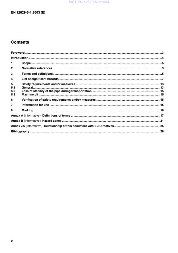 EN 12629-5-1:2003 EN 12629-5-1:2004 - Page 4 preview