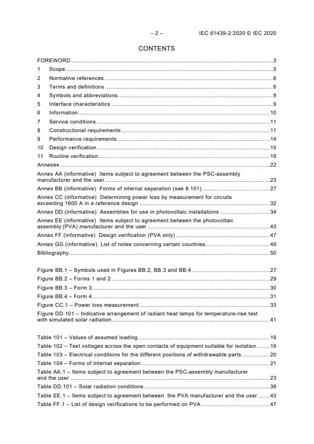 IEC 61439-2:2020 IEC 61439-2:2020 - Low-voltage switchgear and controlgear assemblies - Part 2: Power switchgear and controlgear assemblies - Page 4 preview