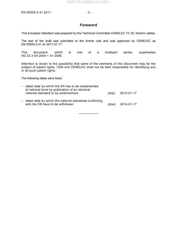 EN 50525-2-41:2011 EN 50525-2-41:2011 - Page 4 preview