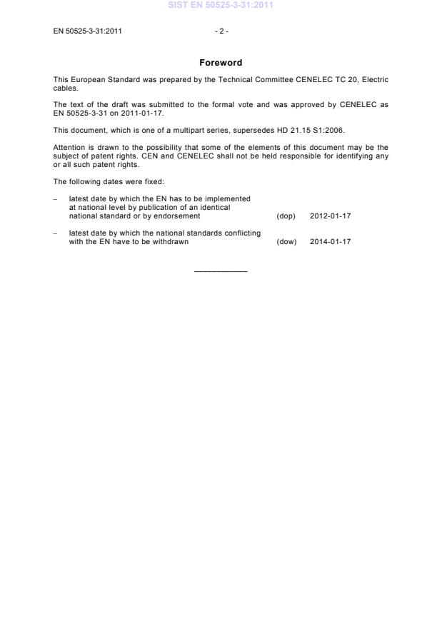 EN 50525-3-31:2011 EN 50525-3-31:2011 - Page 4 preview