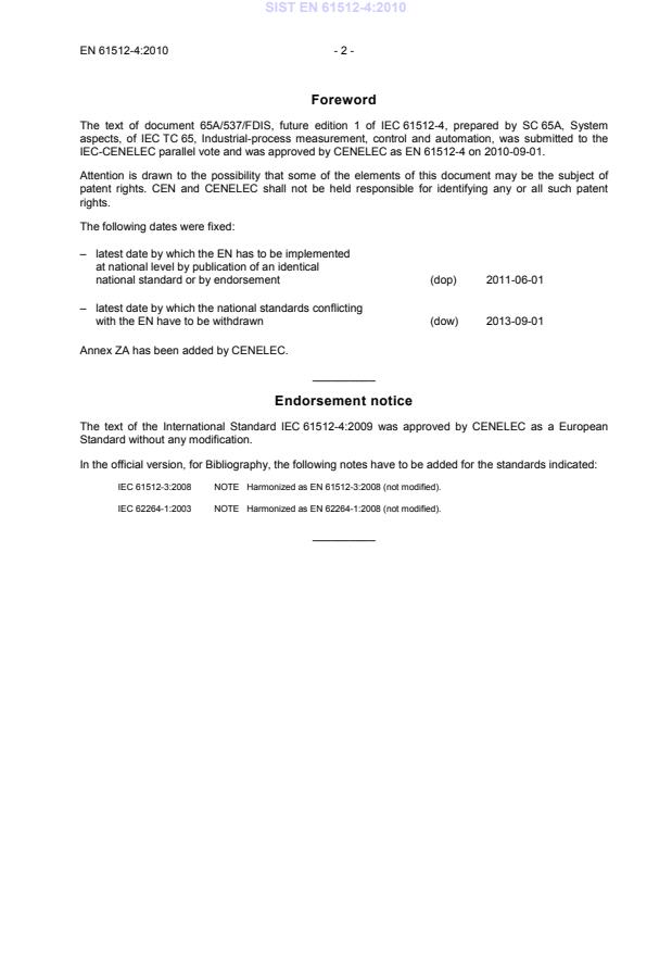 EN 61512-4:2010 EN 61512-4:2010 - Page 4 preview