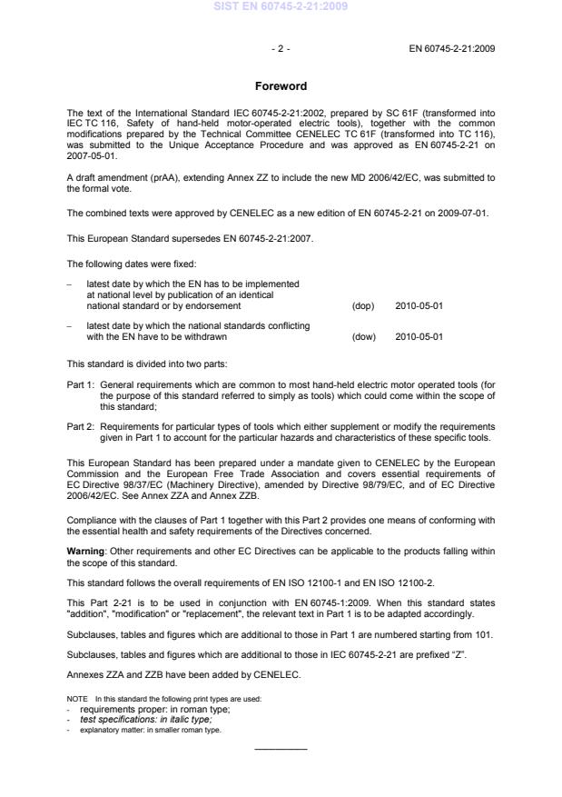 EN 60745-2-21:2009 EN 60745-2-21:2009 - Page 4 preview