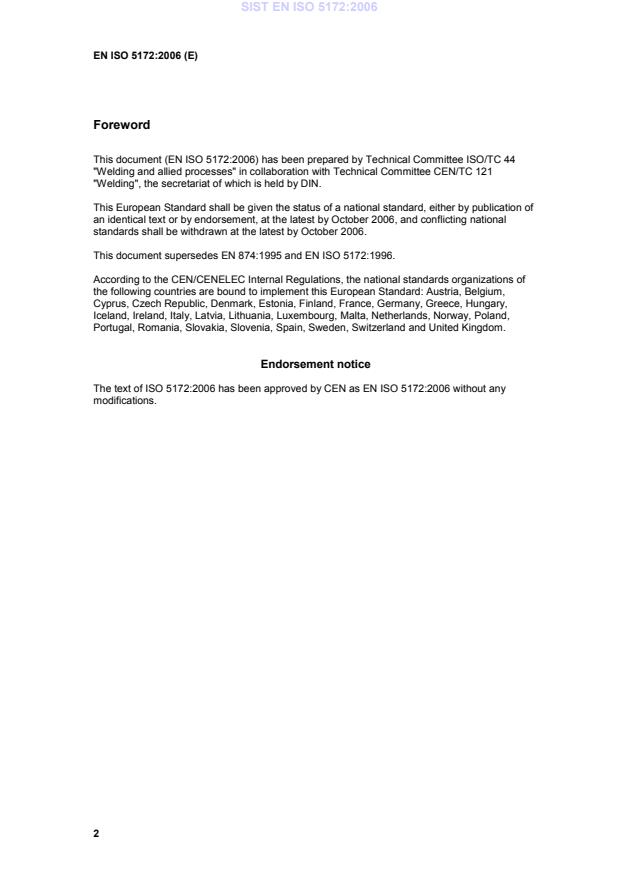 EN ISO 5172:2006 EN ISO 5172:2006 (EN) - Page 4 preview