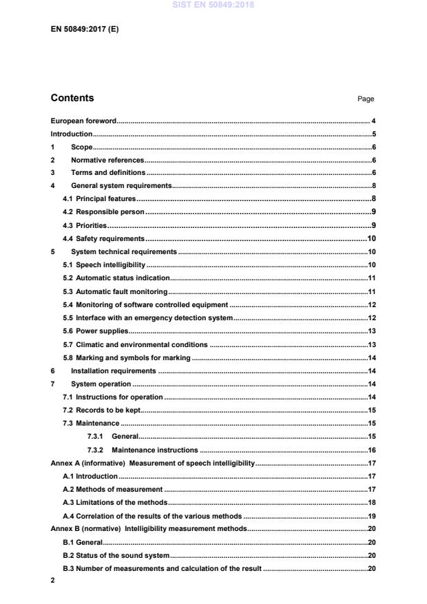 SIST EN 50849:2018 SIST EN 50849:2018 - Page 4 preview