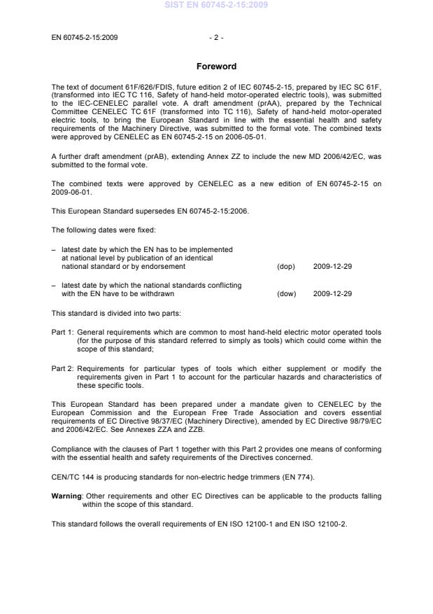 EN 60745-2-15:2009 EN 60745-2-15:2009 - Page 4 preview