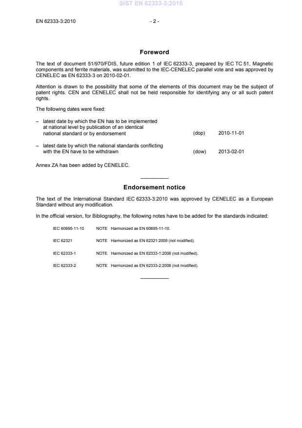 SIST EN 62333-3:2010 SIST EN 62333-3:2010 - Page 4 preview