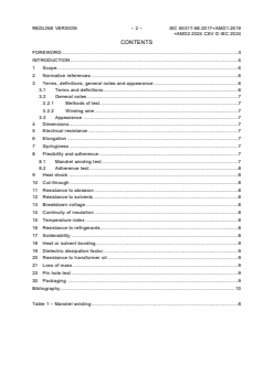 IEC 60317-68:2017+AMD1:2019+AMD2:2024 CSV - Specifications for particular types of winding wires - Part 68: Polyvinyl acetal enamelled rectangular aluminium wire, class 120
Released:6/14/2024
Isbn:9782832292129 - Page 4 preview