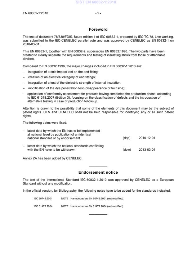 EN 60832-1:2010 EN 60832-1:2010 - Page 4 preview