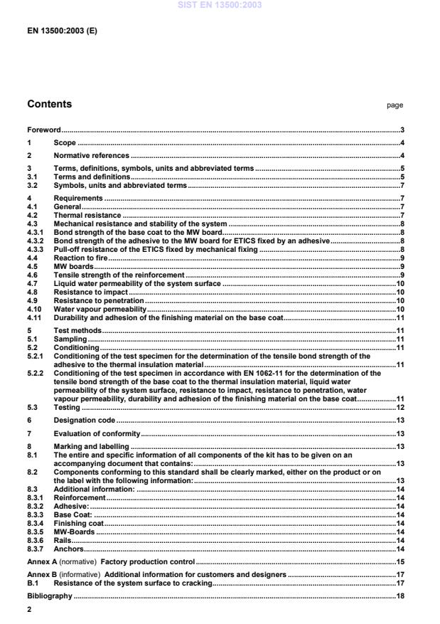 SIST EN 13500:2003 SIST EN 13500:2003 - Page 4 preview