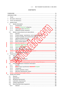IEC TS 62257-9-5:2016 RLV - Recommendations for renewable energy and hybrid systems for rural electrification - Part 9-5: Integrated systems - Selection of stand-alone lighting kits for rural electrification
Released:6/30/2016
Isbn:9782832235140 - Page 4 preview