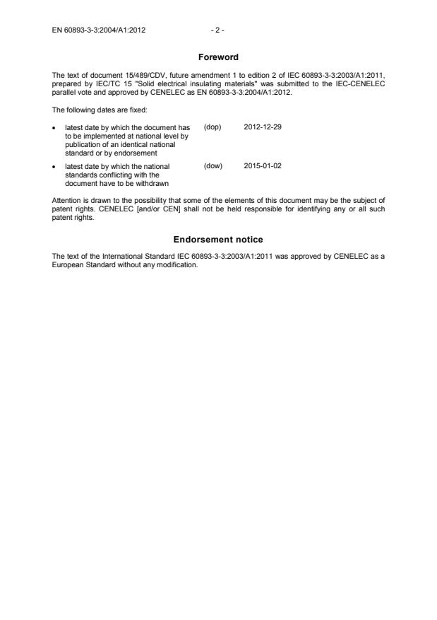 EN 60893-3-3:2004/A1:2012 EN 60893-3-3:2004/A1:2012 - Page 4 preview