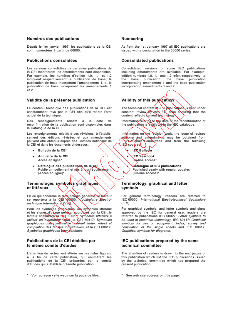 IEC 60286-3:1997 IEC 60286-3:1997 - Packging of components for automatic handling - Part 3: Packaging of leadless components on continuous tapes
Released:12/22/1997
Isbn:2831841666 - Page 2 preview