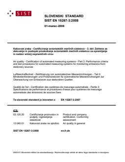 SIST EN 15267-3:2008 SIST EN 15267-3:2008 - Page 1 preview