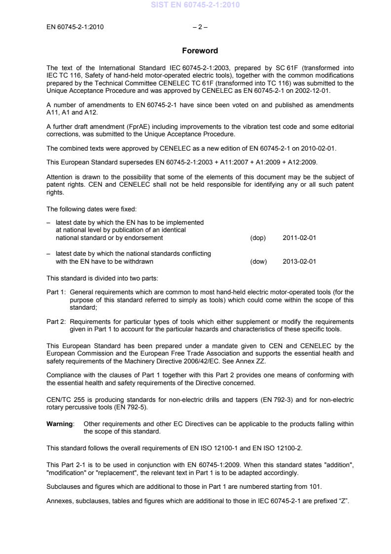 EN 60745-2-1:2010 EN 60745-2-1:2010 - Page 4 preview