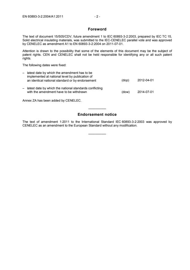 SIST EN 60893-3-2:2004/A1:2011 SIST EN 60893-3-2:2004/A1:2011 - Page 4 preview