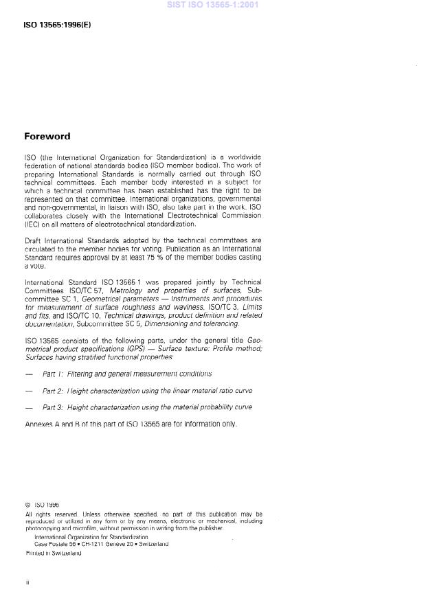 ISO 13565-1:1996 ISO 13565-1:2001 - Page 4 preview