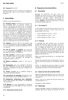 ISO 10629:1996 ISO 10629:1996 - Verre d'optique brut — Résistance à l'attaque par des solutions aqueuses alcalines à 50 degrés C — Méthode d'essai et classification
Released:7/11/1996 - Page 4 preview